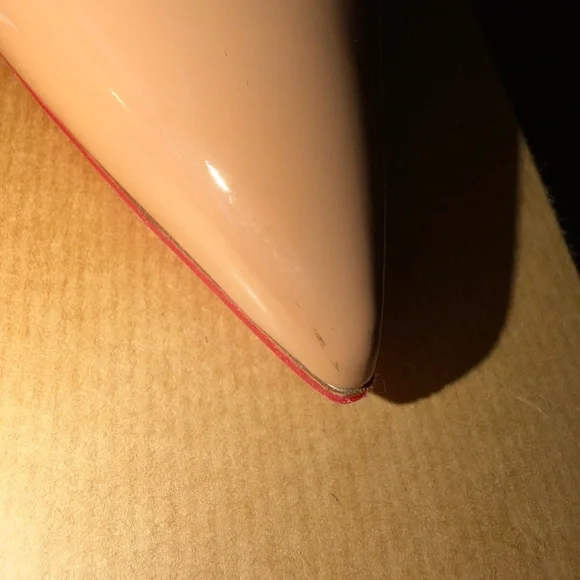 Christian Louboutin Blush Patent Leather Heels